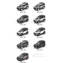 Carro Colección  Land Rover Defender 110 & 90 1/64 diferentes colores