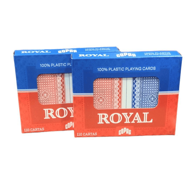  Cartas Royal Copag Plastico 100%