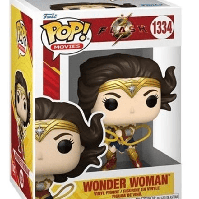 Figura Colección  Funko The Flash Wonder Woman The Ft