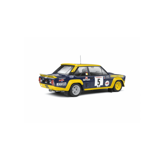 Carro Colección  Fiat 131 Abarth Black #5 1/18