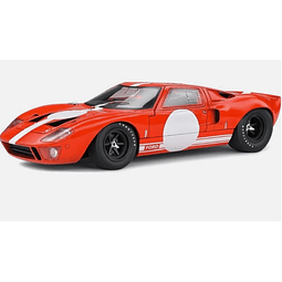 Carro Colección  Ford Gt 40 Red Racing 1/18