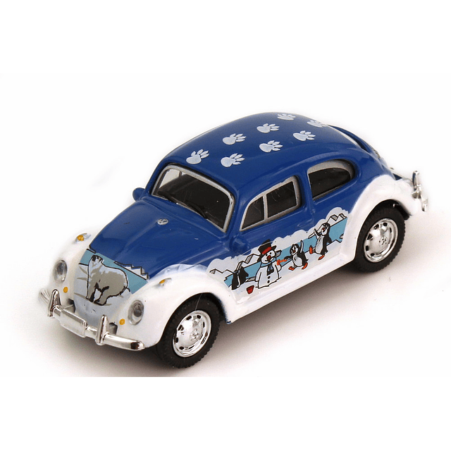 Carro Colección  1:87 VW Escarabajo de invierno .