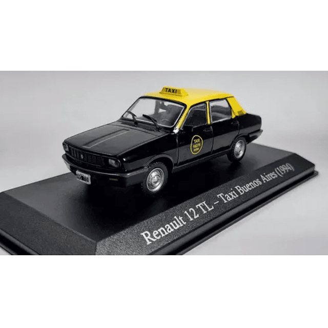 Carro Colección  Renault 12 Taxi 1/43