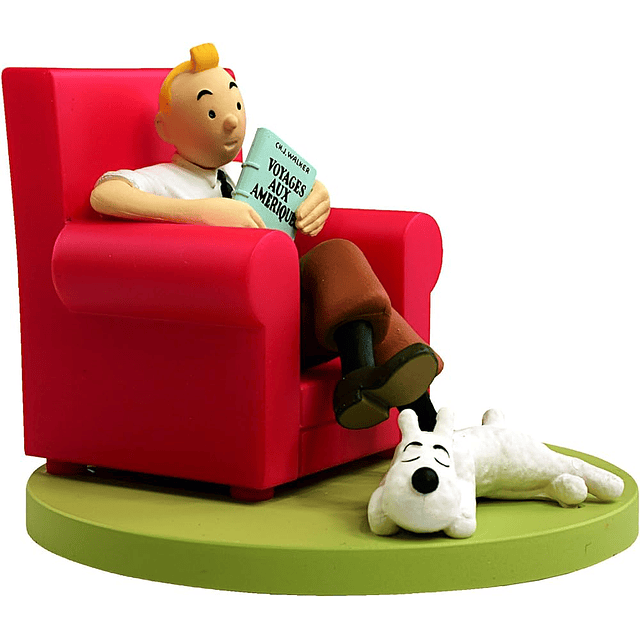 Figura Colección  Resin - Icons - Tintin At Home