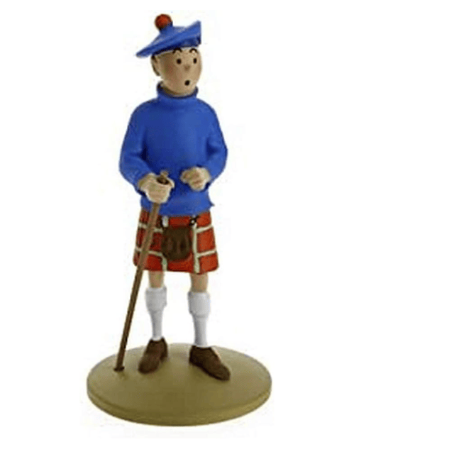 Figura Colección  Resin Figurine - Tintin Kilt