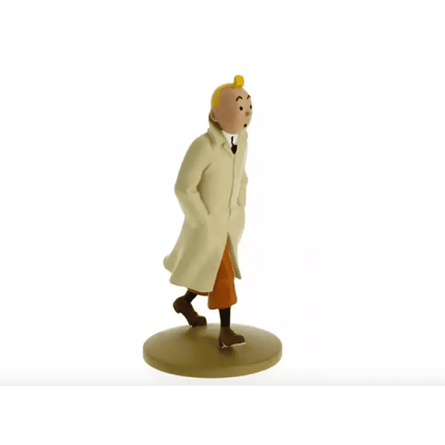 Figura Colección  Figurine Resine - Tintin Trench
