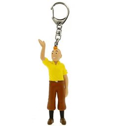 Llavero Pvc Key Ring - Tintin Waving 6Cm