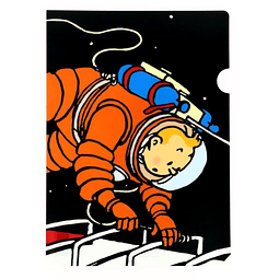 Figura Colección  Folder. A4 Tintin Moon Scale Tin-32