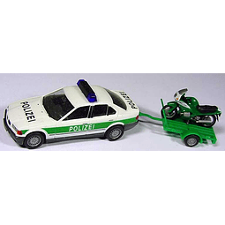  modelo BMW policia paraTren Eléctrico Miniaturmodelle 1/87