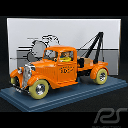 Carro Colección  Tintin Luxor tow truck - The Crab With The Golden Claws Orange 1/24 