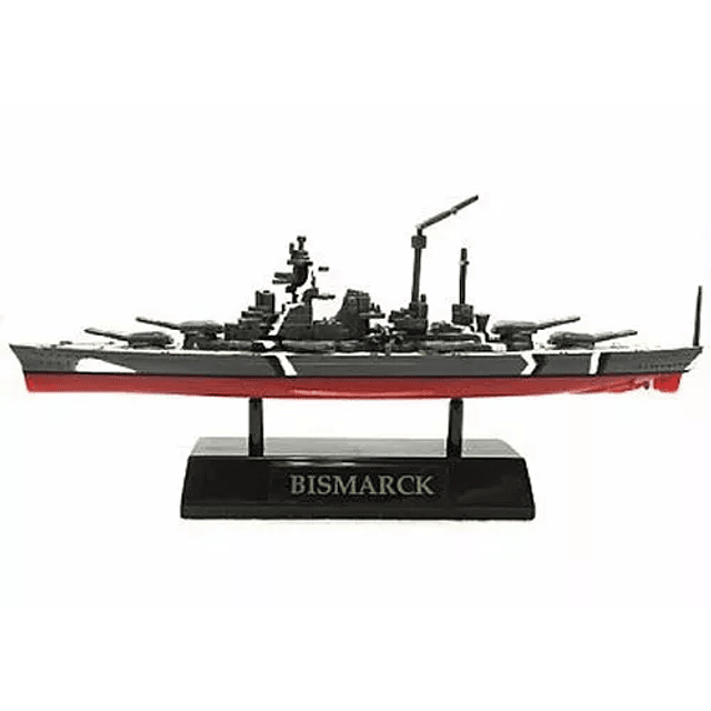 Barco para armar acorazado alemán Bismarck 1/580