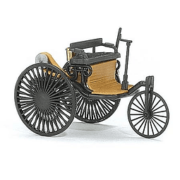 Carro coleccion Benz Patent Motorwagen 1886 escala 1/87 ho h0