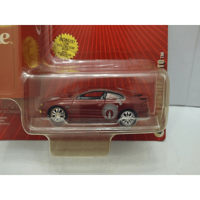 Carro Colección PONTIAC GTO 2004 COCA-COLA BOX 1:64 JOHNNY LIGHTNING 
