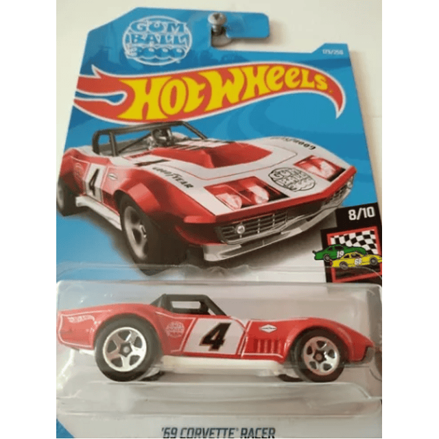 Carro Colección  69 Corvette Racer 1/64 #636
