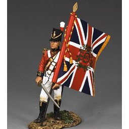 Figura Colección  British Officer With Flag By#1400