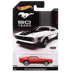 Carro Colección  1971 Ford Mustang Mach 1/64#702