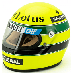 Carro Colección  Casco Ayrton Senna 1/80