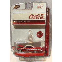 Carro Colección  Chevy Impala 61 Coca Cola 1/64