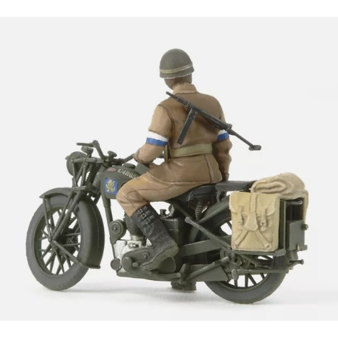 Para armar British Bsa M20 Motorcycle 1/35 3