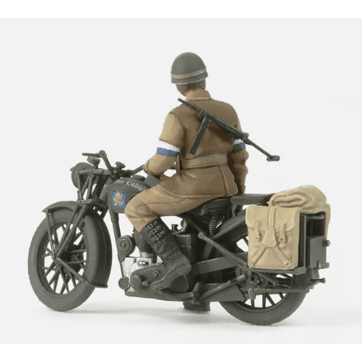 Para armar British Bsa M20 Motorcycle 1/35 3