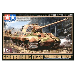 Para armar German King Tiger Prod Turret1/48