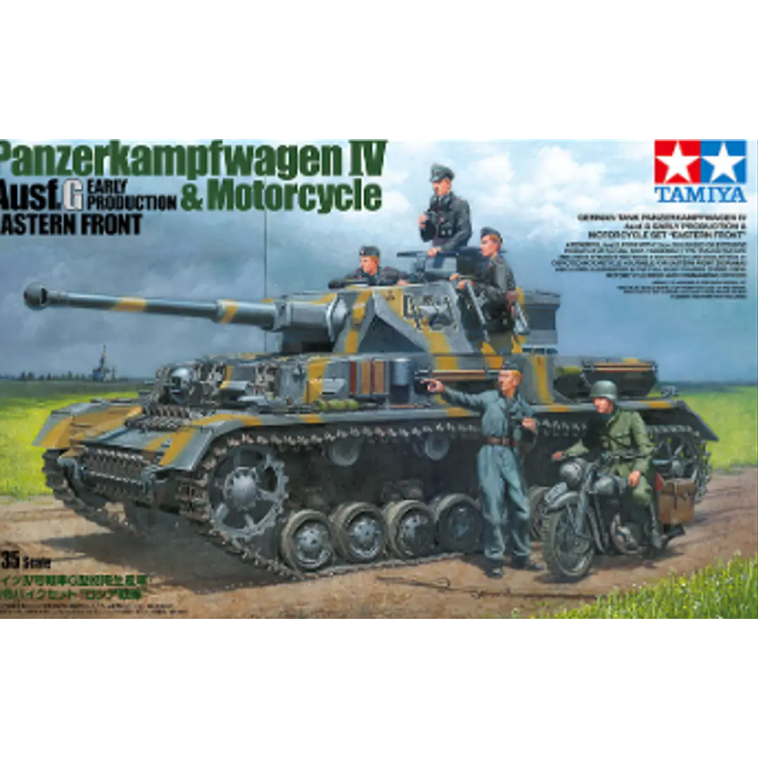 Para armar Motorcycle Set Eastern 1/35 1
