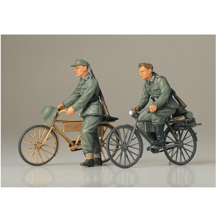 Para armar German Soldiers With Bicycles 1/35 2