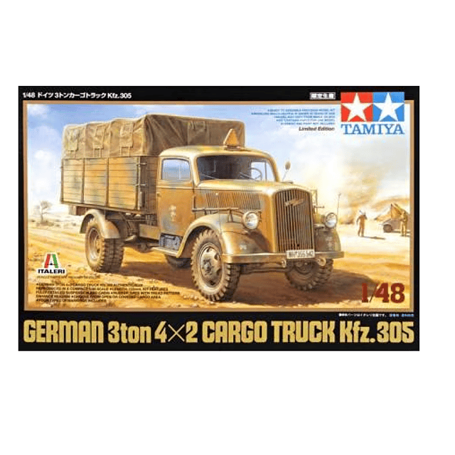 Para armar Ger 3T 4X2 Cargo Truck Kfz.3051/35