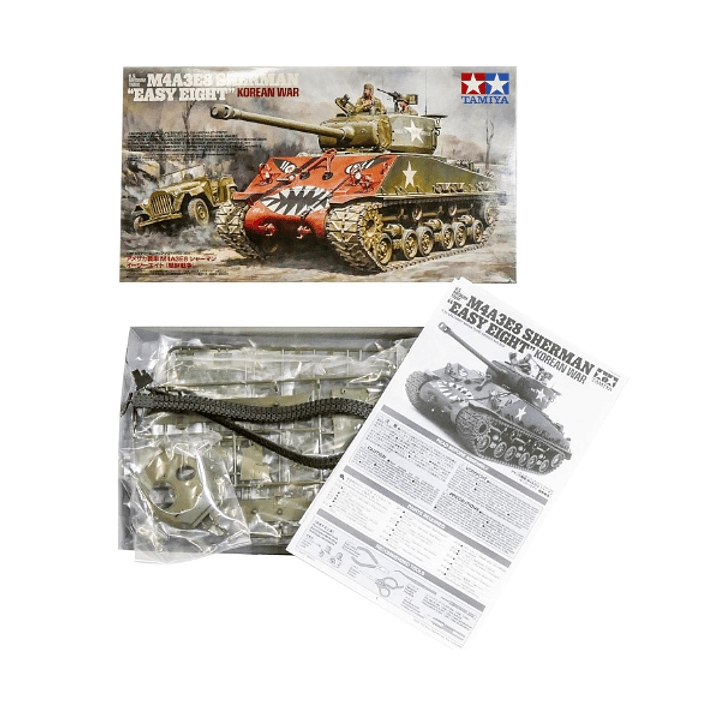 Para armar U.S. Medium Tank M4A3E8 1/35 2
