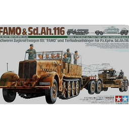 Para armar German Famo & Tank Transport1/35