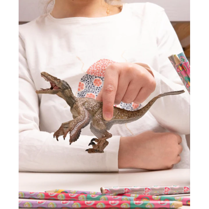 Animal Colección  Dinosaurio Velociraptor Con Plumas 2