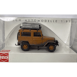 Carro Colección  Toyota Land C Offroad Braun 1/87