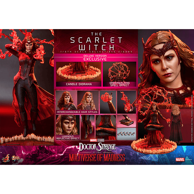 Figura Colección  Scarlet Witch (Mom) Deluxe 1/ 6