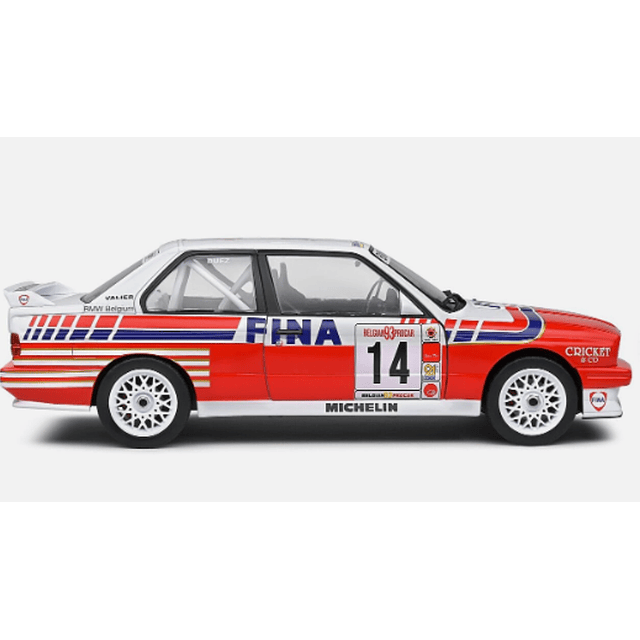 Carro Colección  Bmw E30 M3 #14 White 1/18