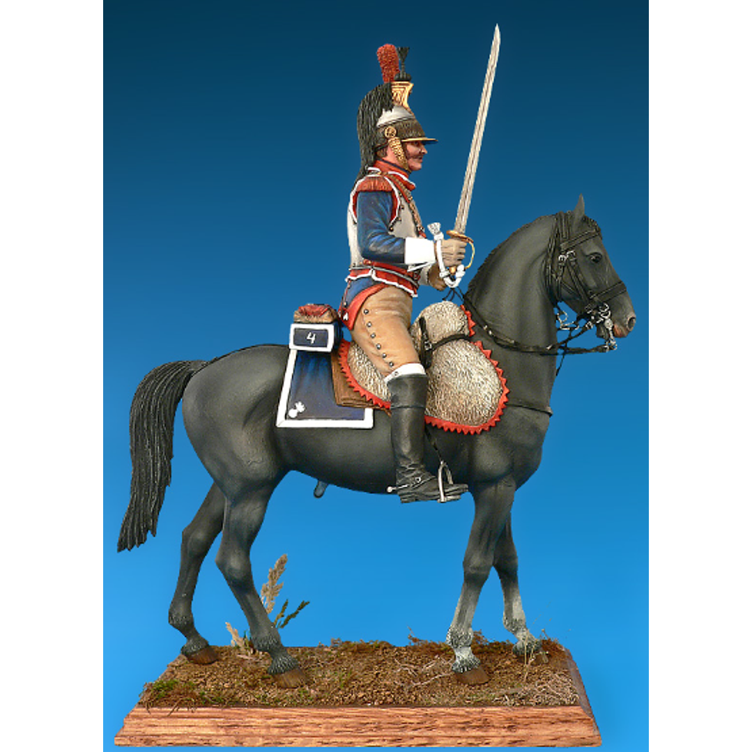 Para armar French cuirassier Napoleonic wars 1/16 4