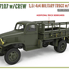 Para armar G7107 W/Crew1.5T 4X4 Cargotruck1/35