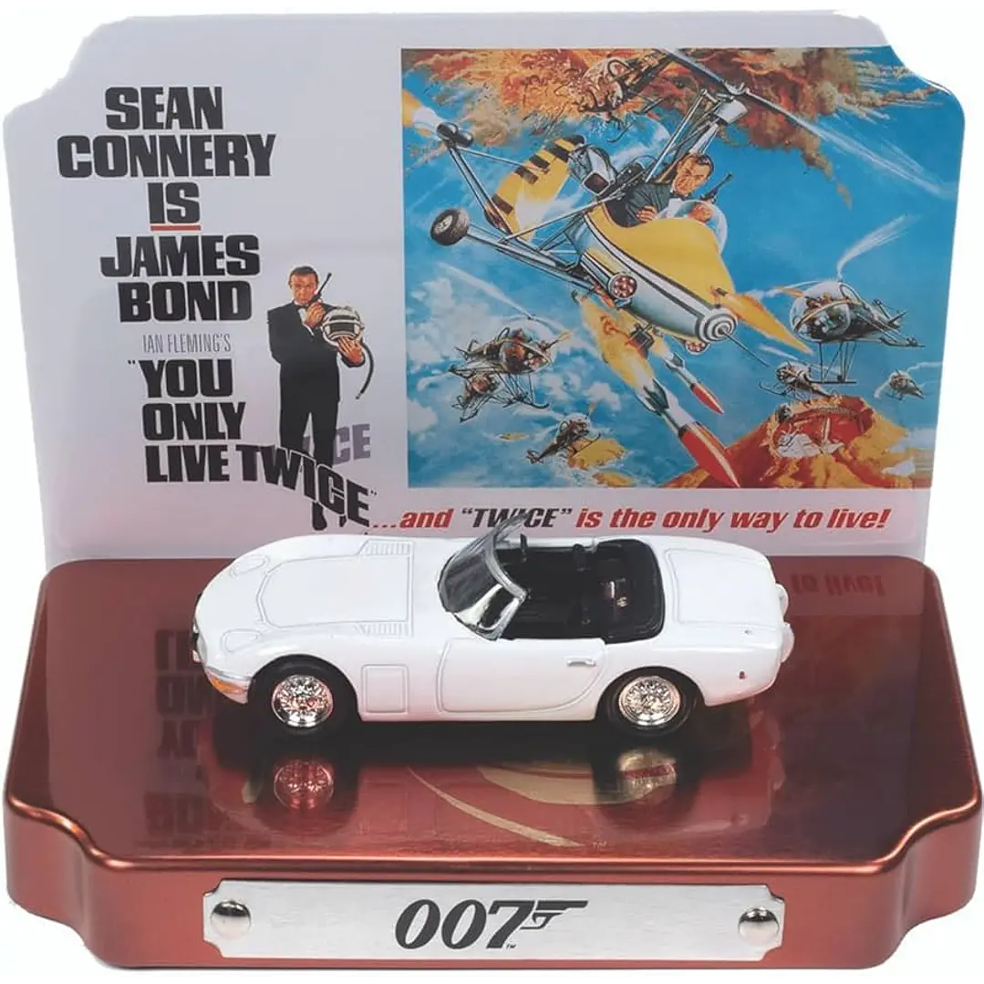 Carro coleccion  James BOND Toyota 2000 GT 1/64 1
