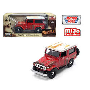 Carro Colección  Toyota Fj40 Land Cruiser Red 1/24