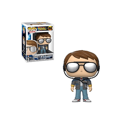 Figura Colección  Marty With Glasses Funko Pop