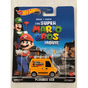Carro Colección  Plummer Van The Super Mariobros1/64