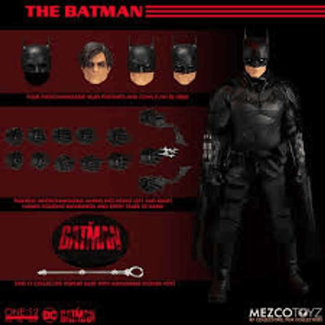 Figura Colección  The Batman One:12 Collective Action