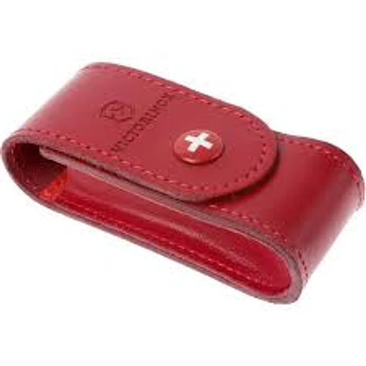  Estuche Navaja Cuero Rojo 1