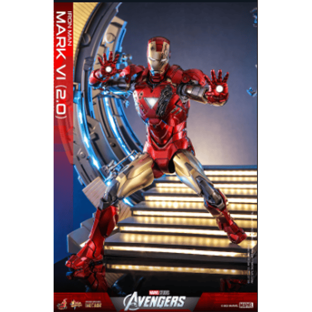 Figura Colección  Iron Man Mark VI 2.0 Sixth 1/6