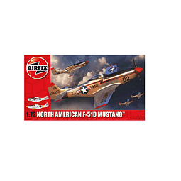 Para armar North American F-51D Mustang 1/72