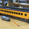 Tren electrico Coche de pasajeros escala G "Union Pacific" (1/24)