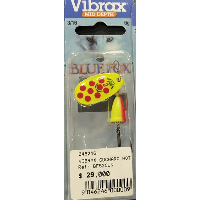  Vibrax Cuchara Hot Pepper