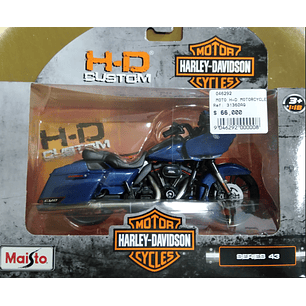 Carro Colección  Moto H-D Motorcycles, Serie 43 1/18