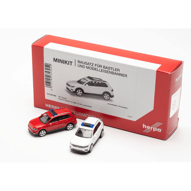 Carro Colección  Minikit Vw With Warning 1/87