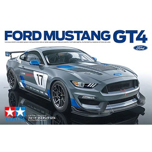 Vehículo para Armar Ford Mustang GT 4 1/24 Sports Car