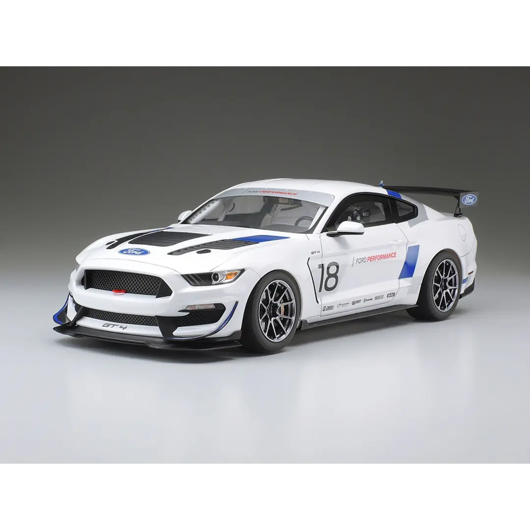 Vehículo para Armar Ford Mustang GT 4 1/24 Sports Car 4
